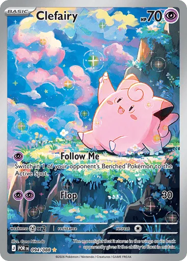 Clefairy 094/088 Perfect Order
