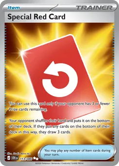 Special Red Card 113/086 Chaos Rising