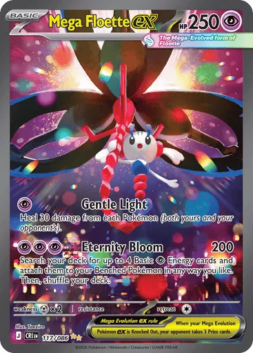Mega Floette ex 117/086 Chaos Rising