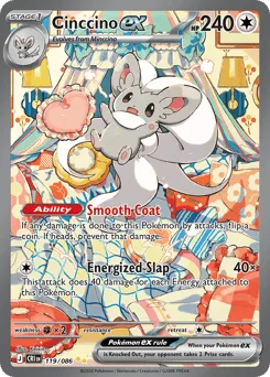 Cinccino ex 119/086 Chaos Rising