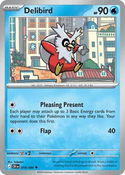Delibird 018/086 Chaos Rising