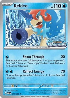 Keldeo 019/086 Expansion Stamp Chaos Rising