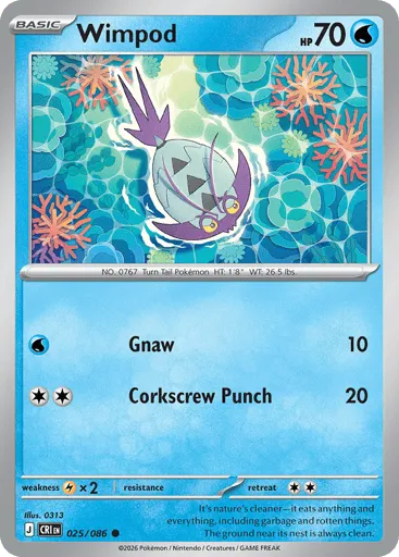 Wimpod 025/086 Chaos Rising
