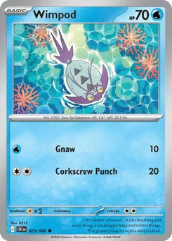 Wimpod 025/086 Chaos Rising