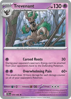 Trevenant 039/086 Chaos Rising