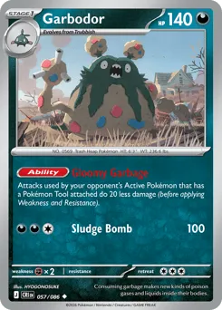 Garbodor 057/086 Chaos Rising