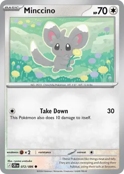 Minccino 072/086 Chaos Rising