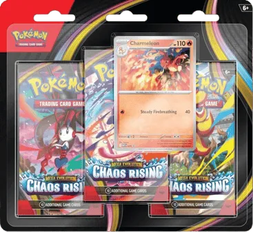 Chaos Rising 3 Pack Blister (Charmeleon)