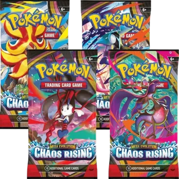 Chaos Rising Booster Pack Art Bundle (Set of 4)
