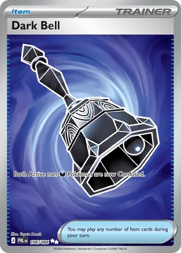 Dark Bell 106/084 Pitch Black