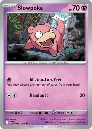 Slowpoke 029/084 Pitch Black