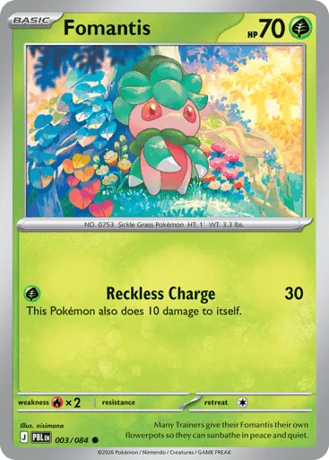 Fomantis 003/084 Pitch Black