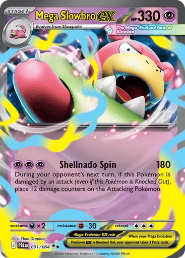Mega Slowbro ex 031/084 Pitch Black