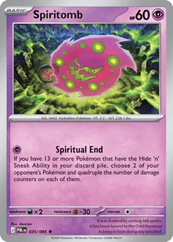 Spiritomb 035/084 Pitch Black