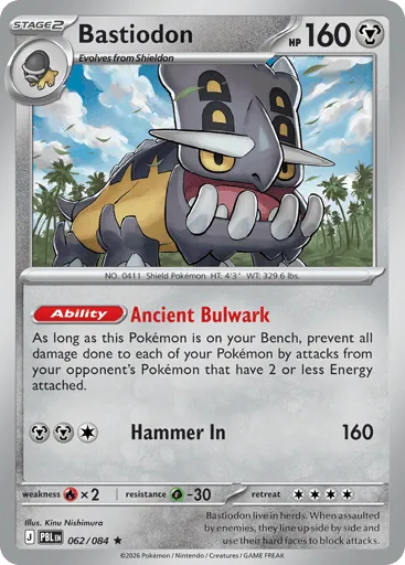 Bastiodon 062/084 Pitch Black