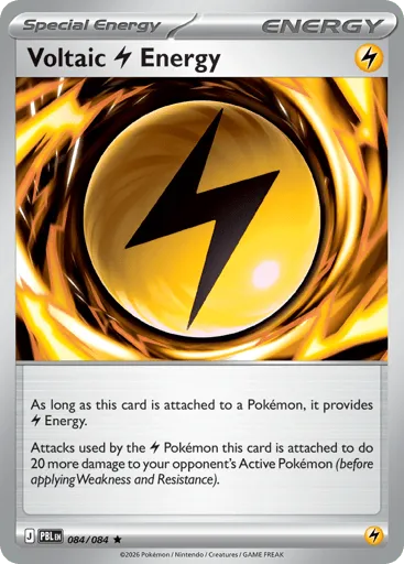 Voltaic Lightning Energy 084/084 Pitch Black