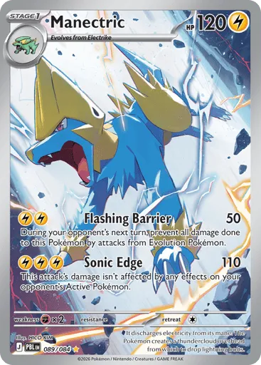 Manectric 089/084 Pitch Black