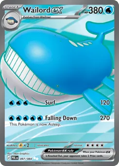 Wailord ex 097/084 Pitch Black