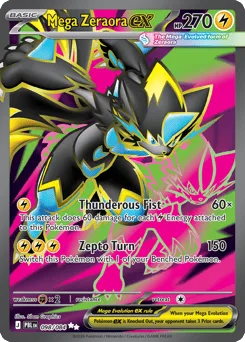 Mega Zeraora ex 098/084 Pitch Black