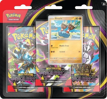 Pitch Black 3 Pack Blister (Binacle)