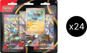 Pitch Black 3-Pack Blister Case