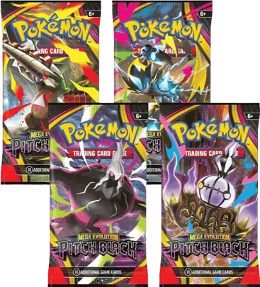 Pitch Black Booster Pack Art Bundle (Set of 4)