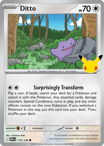Ditto 115/128 30th Celebration