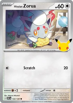 Hisuian Zorua 122/128 30th Celebration