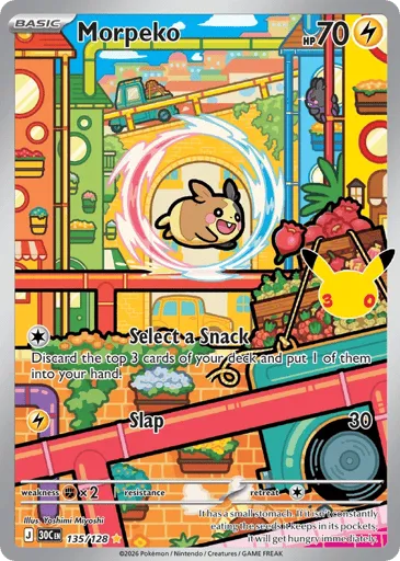 Morpeko 135/128 30th Celebration