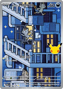Alolan Meowth 139/128 30th Celebration