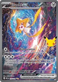 Jirachi ex 155/128 30th Celebration