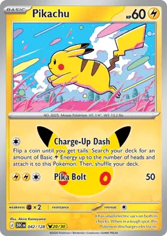 Pikachu 042/128 30th Celebration