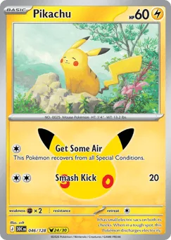 Pikachu 046/128 30th Celebration