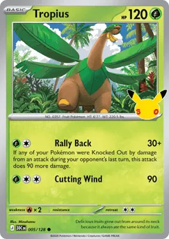 Tropius 005/128 30th Celebration