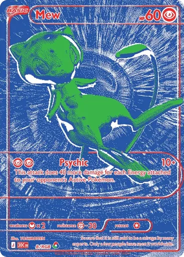 Mew B/RGB 30th Celebration