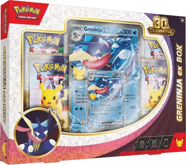 30th Celebration Greninja ex Box