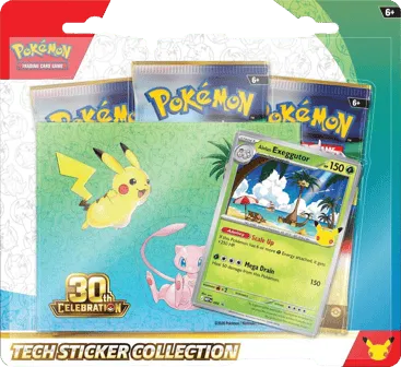 30th Celebration Tech Sticker Collection [Alolan Exeggutor]
