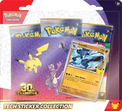 30th Celebration Tech Sticker Collection [Lucario]