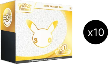 30th Celebration Elite Trainer Box Case