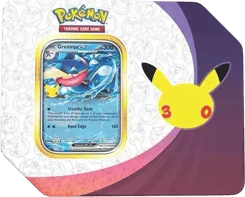30th Celebration ex Tin [Greninja ex] (Retail Version)