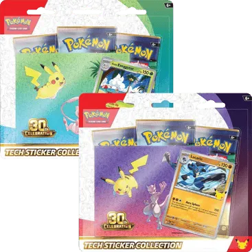 30th Celebration Tech Sticker Collection [Set of 2]