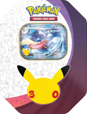 30th Celebration ex Tin [Greninja ex] (International Version)