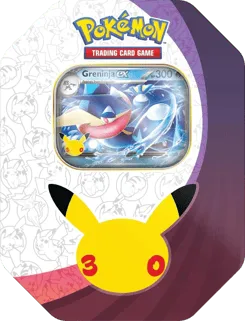 30th Celebration ex Tin [Greninja ex] (International Version)