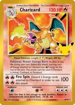 Charizard 4/102 30th Celebration: Classic Collection