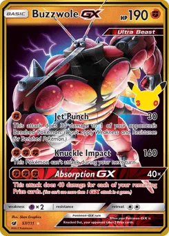 Buzzwole-GX 57/111 30th Celebration: Classic Collection