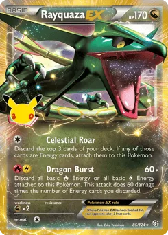 Rayquaza-EX 85/124 30th Celebration: Classic Collection