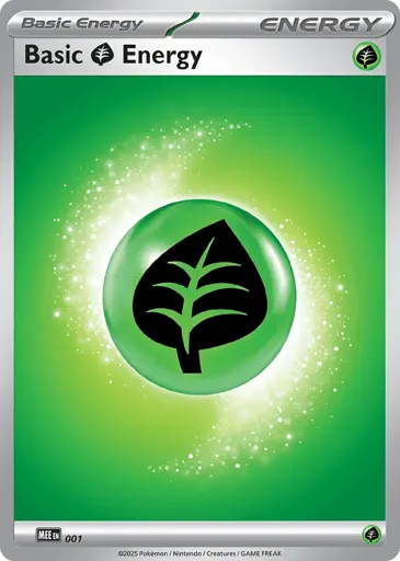 Basic Grass Energy 001 Mega Evolution Energies