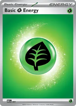 Basic Grass Energy 001 Mega Evolution Energies