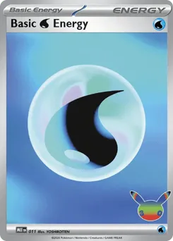 Basic Water Energy 011 Mega Evolution Energies