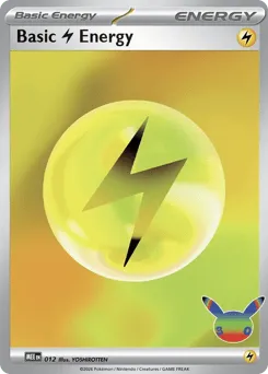 Basic Lightning Energy 012 Mega Evolution Energies